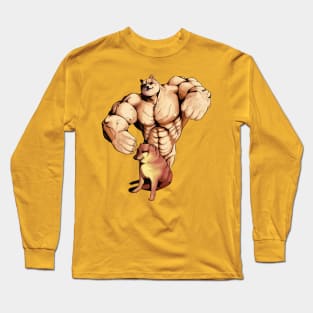 Swole Doge Long Sleeve T-Shirt